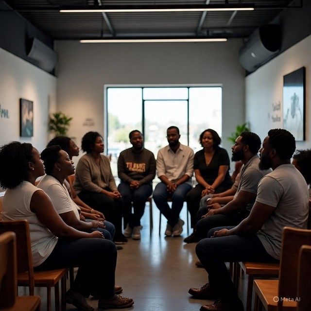 Members of the Moralists International Fellowship coming together