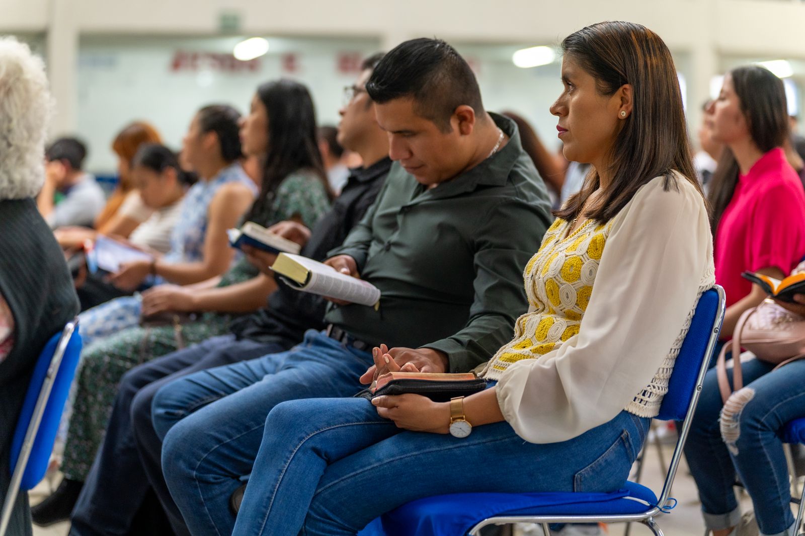 Members of the Moralists International fellowship connecting and growing together